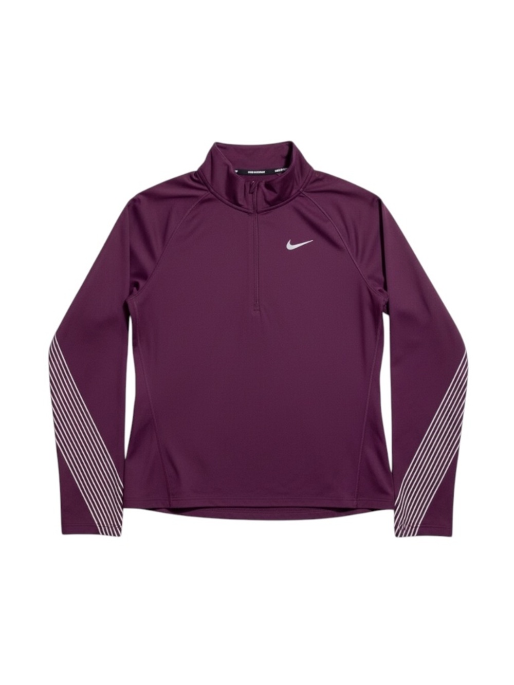 Nike Dri-FIT Element Half Zip Top Women's XL Plum‎ Purple Running Reflective